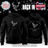 Houston Texans black hoodie with metallic team graphics and simple, modern crest design from the 2025 collection!