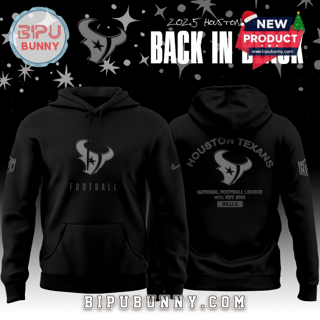 All Team NFL x Back In Black 2025 Special Editions Hoodie All Team NFL x Back In Black 2025 Special Editions Hoodie