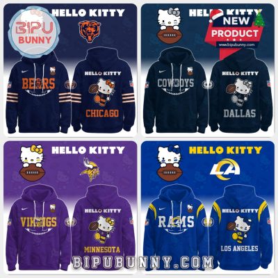 All Team NFL x Hello Kitty Limited Edition Hoodie