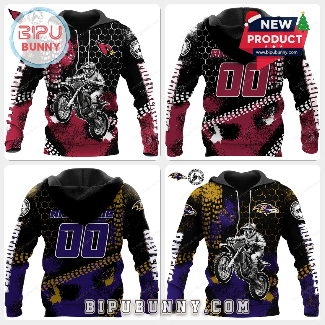 All Team NFL x Motorcross Limited Edition Hoodie All Team NFL x Motorcross Limited Edition Hoodie