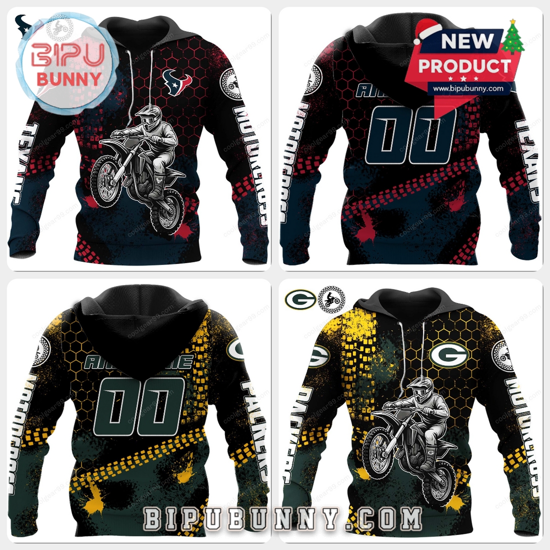 All Team NFL x Motorcross Limited Edition Hoodie All Team NFL x Motorcross Limited Edition Hoodie
