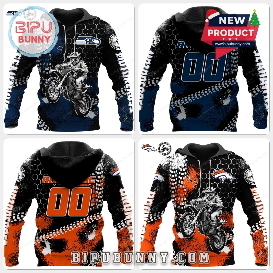 All Team NFL x Motorcross Limited Edition Hoodie All Team NFL x Motorcross Limited Edition Hoodie