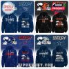 NFL Snoopy hoodies for Tennessee Titans, Cincinnati Bengals, New York Giants, and Dallas Cowboys with fun Snoopy designs and team logos.