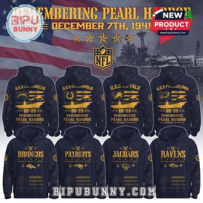All Team NFL x Pearl Harbor Remembrance Limited Edition Hoodie