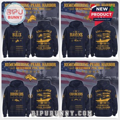 All Team NFL x Pearl Harbor Remembrance Limited Edition Hoodie