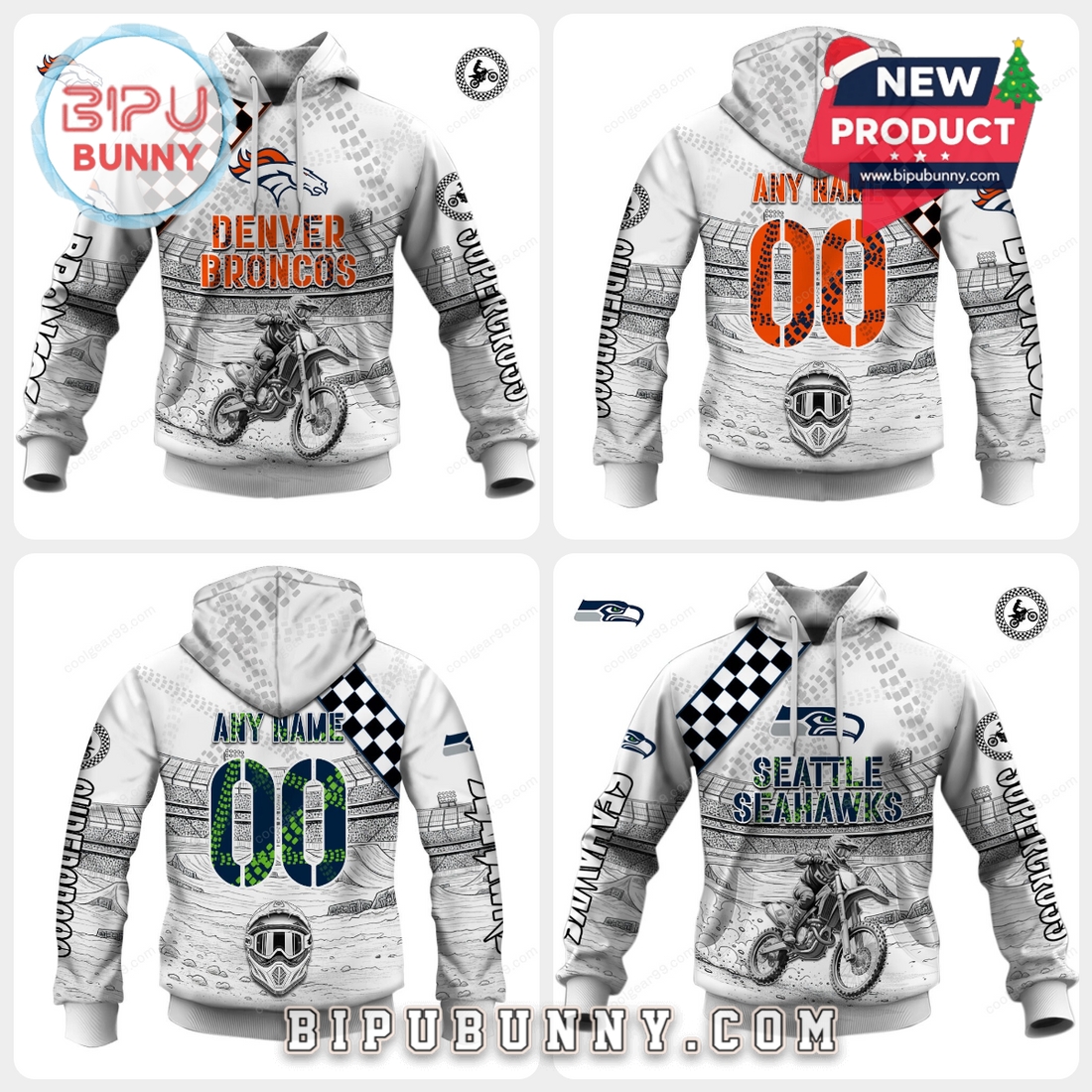All Team NFL x Supercross Limited Edition Hoodie All Team NFL x Supercross Limited Edition Hoodie