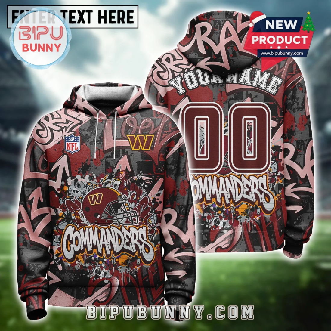 All Teams Graffiti Football Limited Edition Hoodie And Cap All Teams Graffiti Football Limited Edition Hoodie And Cap