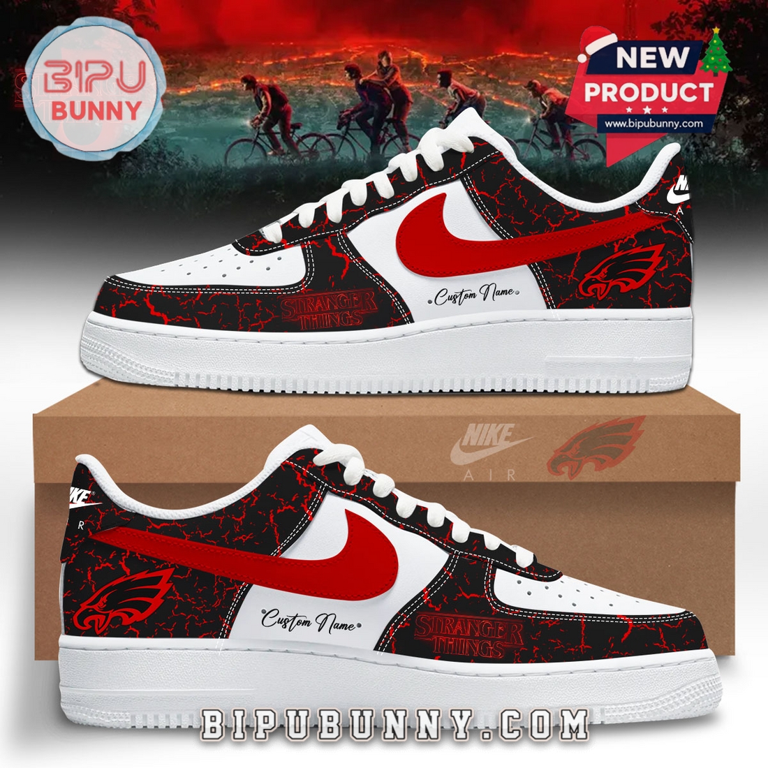 All Teams NFL x Stranger Things Air Force 1 Sneakers All Teams NFL x Stranger Things Air Force 1 Sneakers