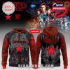 Dallas Cowboys Stranger Things hoodie with red star design, spooky forest print, and personal name option!