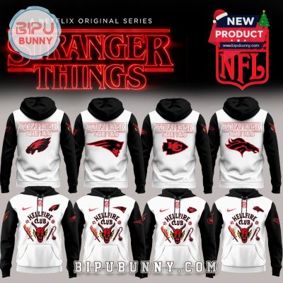 All Teams NFL x Stranger Things Hoodie Limited Edition
