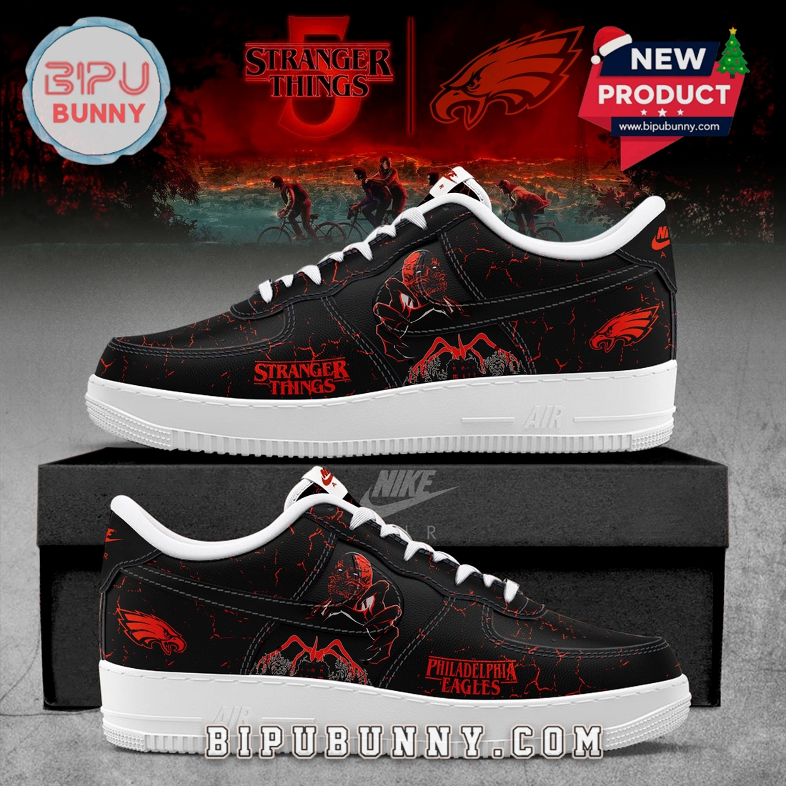 All Teams NFL x Stranger Things Limited AF1 Sneaker All Teams NFL x Stranger Things Limited AF1 Sneaker