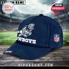 Cowboys fan cap with retro styling and embroidered customization!