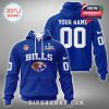 Buffalo Bills hoodie with nostalgic design and personalization!