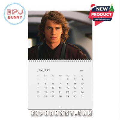 Anakin Skywalker 2026 Wall Calendar
