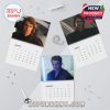 Anakin Skywalker calendar months arranged together on a desk style background!