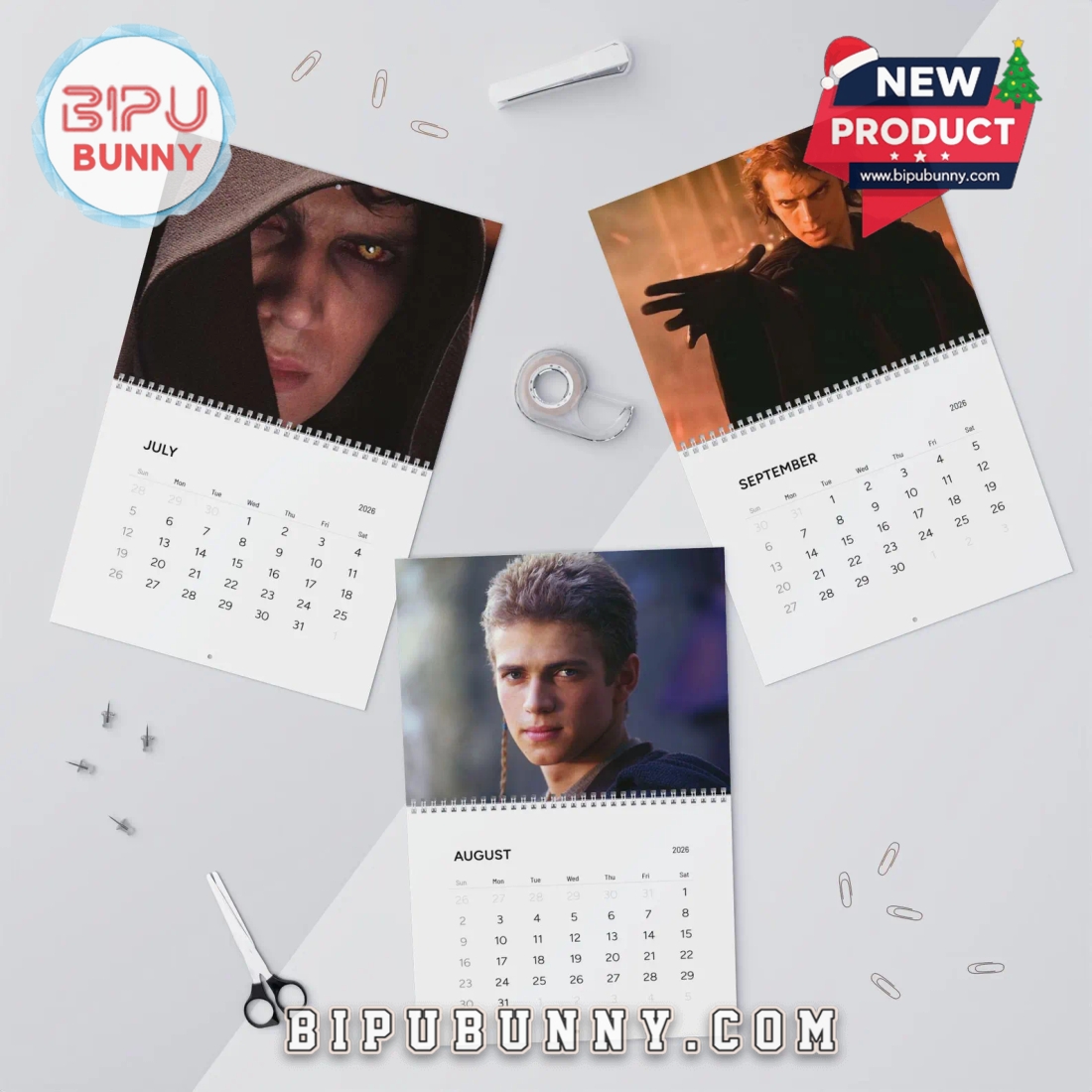 Anakin Skywalker 2026 Wall Calendar Anakin Skywalker 2026 Wall Calendar