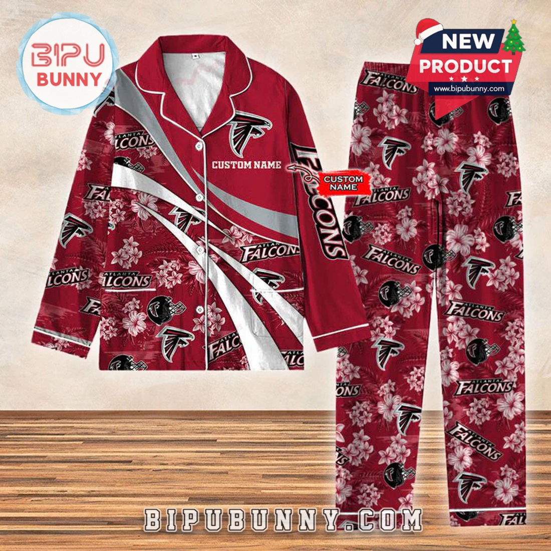 Atlanta Falcons Football Limited Edition Pajamas Set Atlanta Falcons Football Limited Edition Pajamas Set