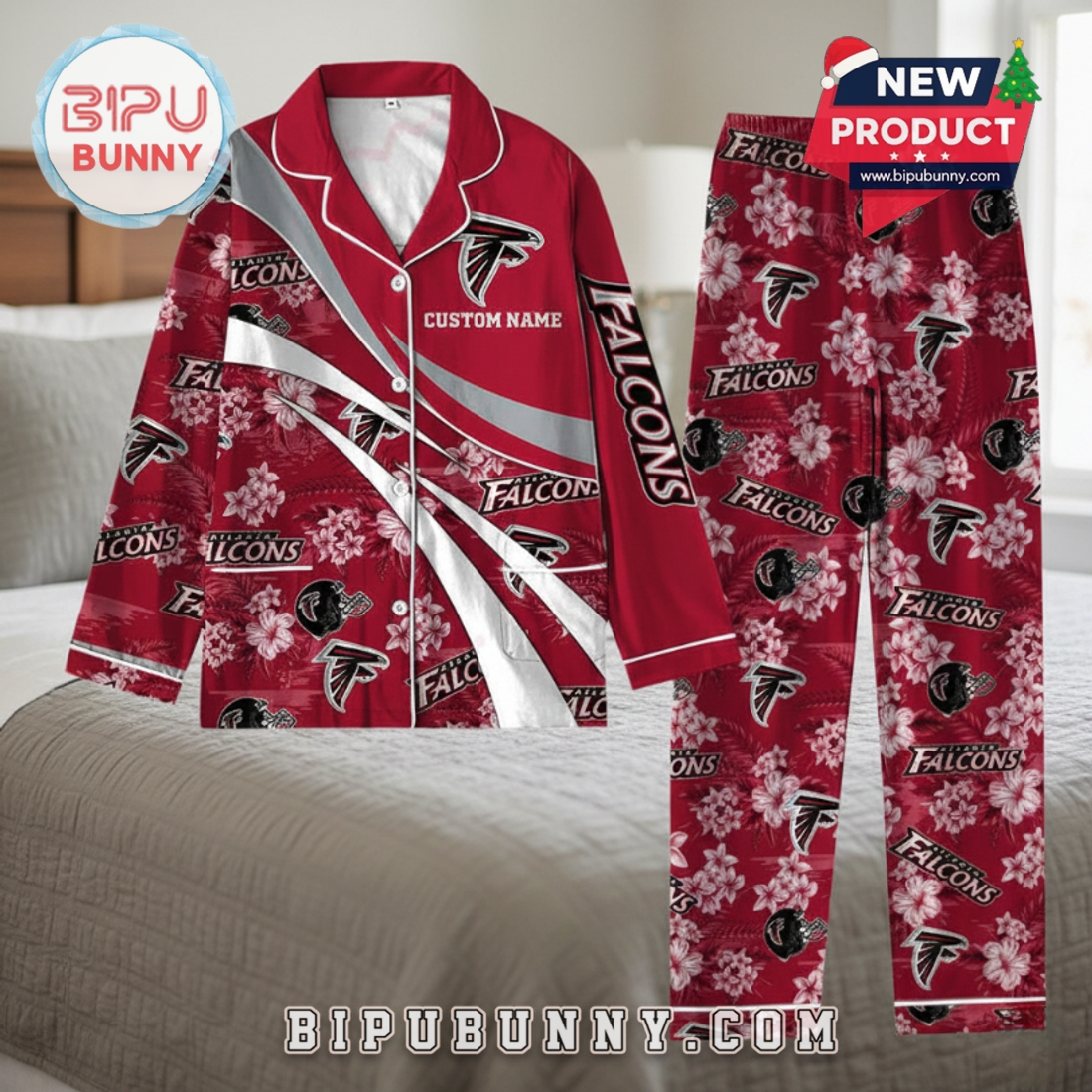 Atlanta Falcons Football Limited Edition Pajamas Set Atlanta Falcons Football Limited Edition Pajamas Set
