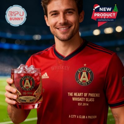 Atlanta United FC Whiskey Glass