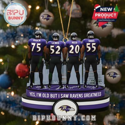 Baltimore Ravens Christmas Ornament 2025 Baltimore Ravens Christmas Ornament 2025