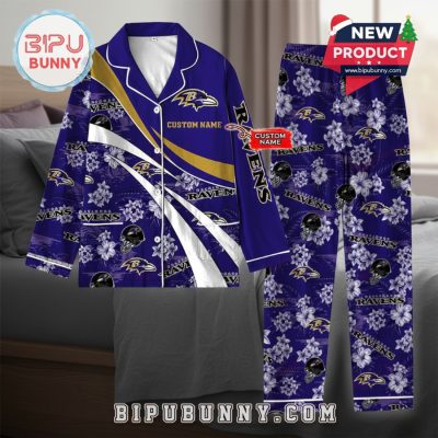Baltimore Ravens Football Limited Edition Pajamas Set