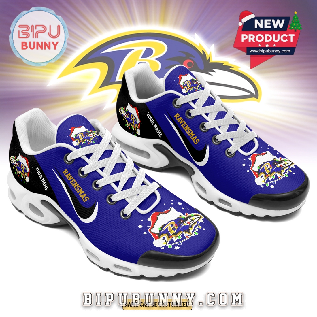 Baltimore Ravens TN Shoes Sneakers For Men And Women Baltimore Ravens TN Shoes Sneakers For Men And Women