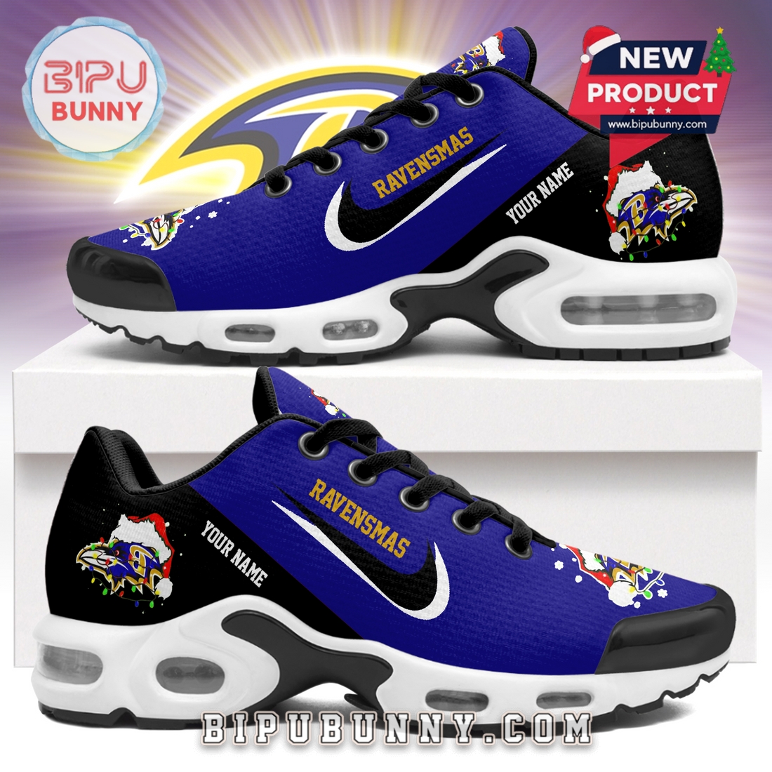Baltimore Ravens TN Shoes Sneakers For Men And Women Baltimore Ravens TN Shoes Sneakers For Men And Women