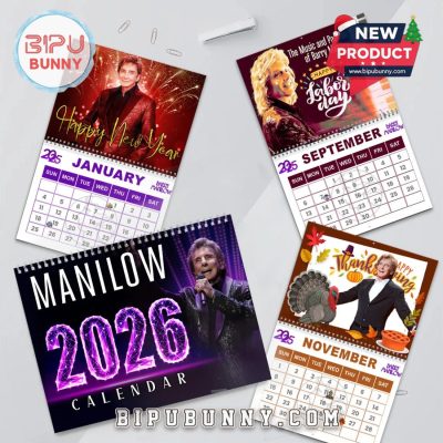 Barry Manilow Wall Calendar 2026 Barry Manilow Wall Calendar 2026