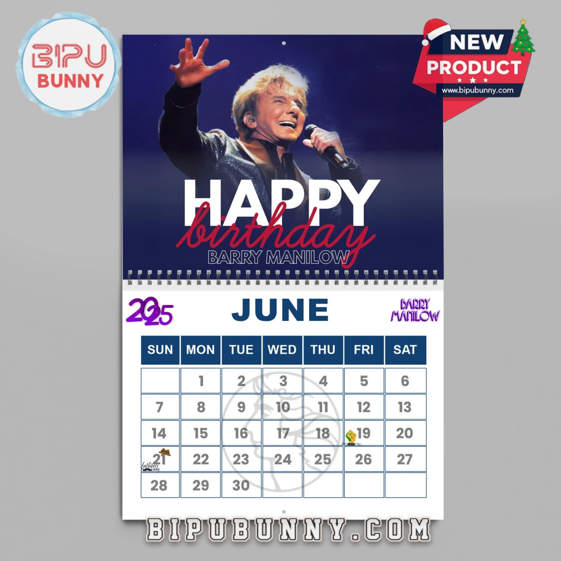 Barry Manilow Wall Calendar 2026 Barry Manilow Wall Calendar 2026