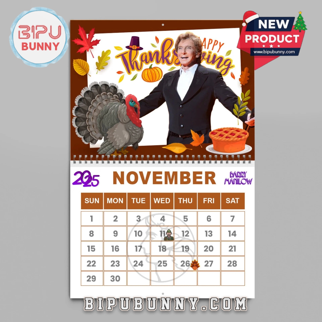 Barry Manilow Wall Calendar 2026 Barry Manilow Wall Calendar 2026