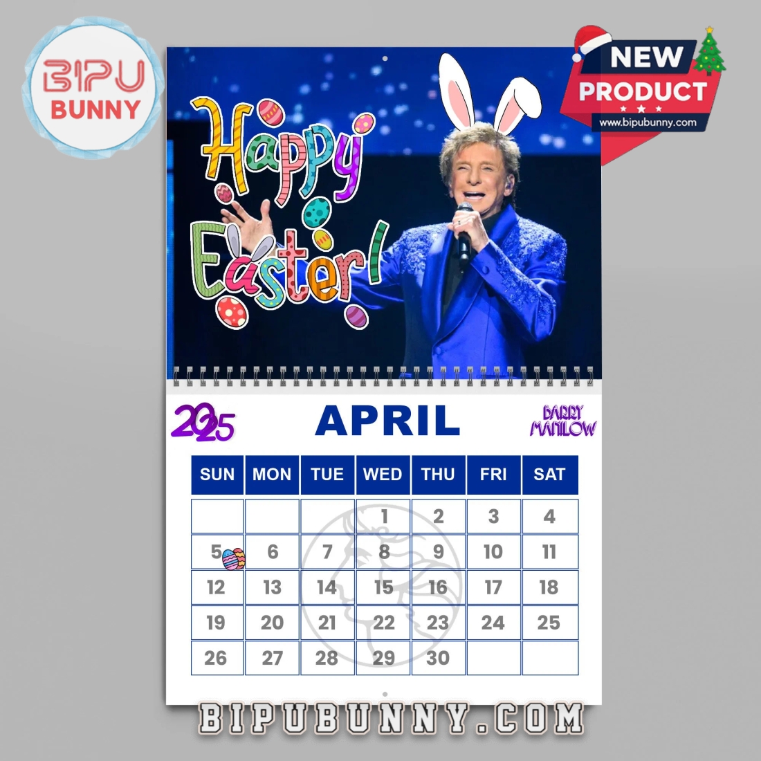 Barry Manilow Wall Calendar 2026 Barry Manilow Wall Calendar 2026
