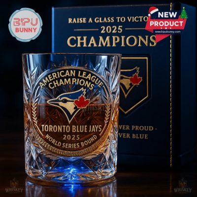 Blue Jays Champions Whiskey Glass 2025 Blue Jays Champions Whiskey Glass 2025
