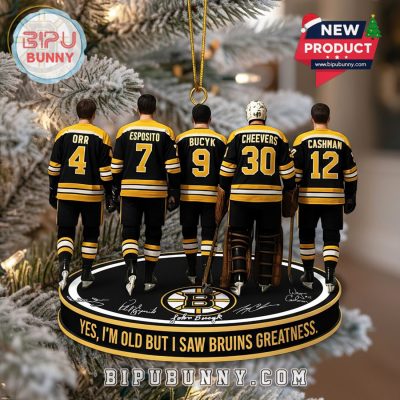 Boston Bruins 2025 Christmas Ornament