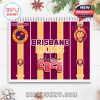 Brisbane Lions 2026 calendar front cover with club colors and logos, combining sporty pride with a festive presentation.