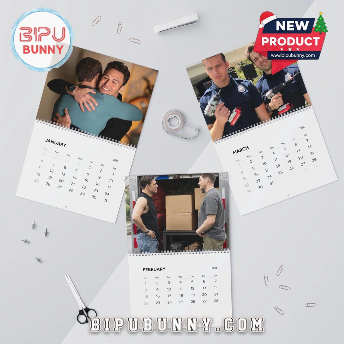 Buddie Wall Calendar 2026 Buddie Wall Calendar 2026