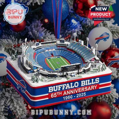 Buffalo Bills 65th Anniversary Stadium Ornament