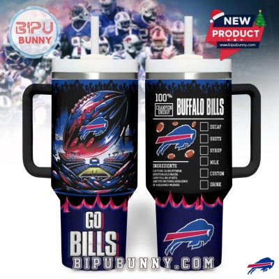 Buffalo Bills NFL Champion Energy Tumbler 40oz