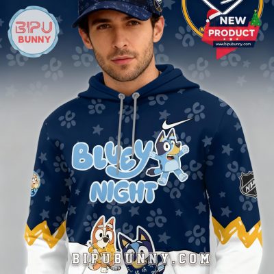 Buffalo Sabres NHL Bluey Night Limited Hoodie