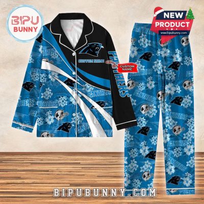 Carolina Panthers Football Limited Edition Pajamas Set Carolina Panthers Football Limited Edition Pajamas Set