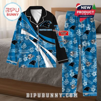 Carolina Panthers Football Limited Edition Pajamas Set