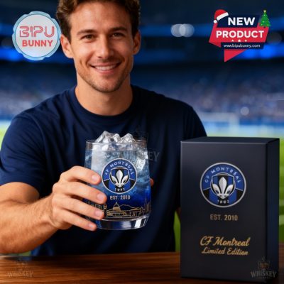 CF Montréal Whiskey Glass