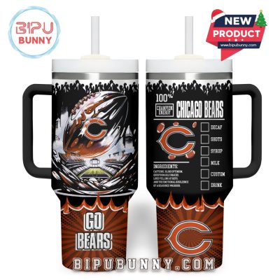 Chicago Bears NFL Champion Energy Tumbler 40oz