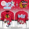 Front and back view of Chicago Blackhawks hockey sweater!