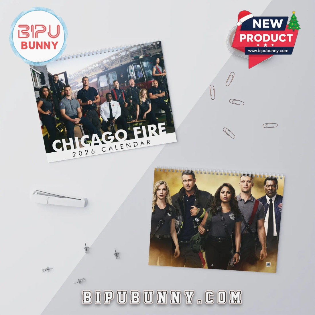 Chicago Fire Wall Calendar 2026 Chicago Fire Wall Calendar 2026