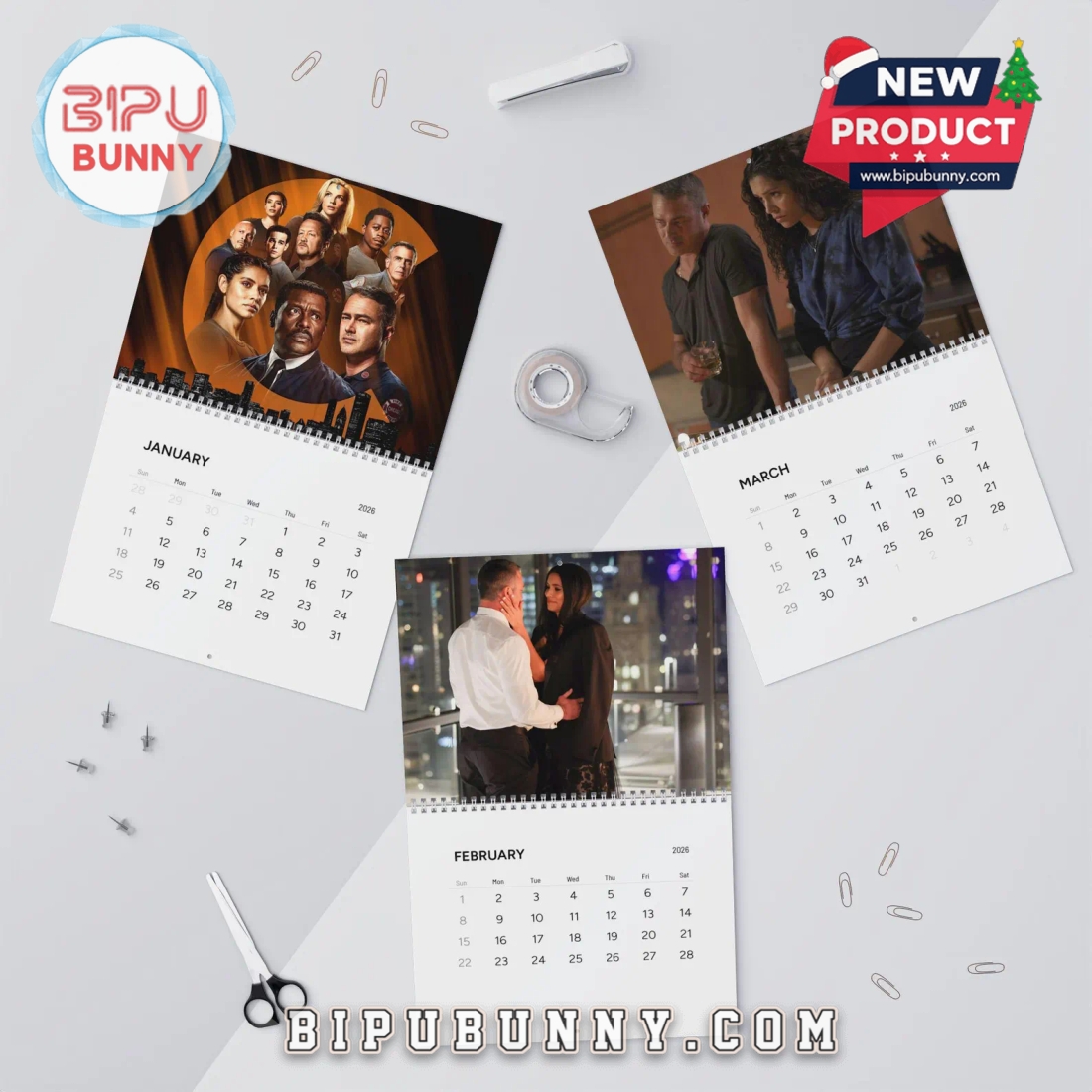 Chicago Fire Wall Calendar 2026 Chicago Fire Wall Calendar 2026