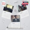Wall calendar scenes of Thomas Shelby with symbols of power tradition and leadership!
