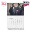 January calendar page featuring Thomas Shelby leadership style and timeless fashion!
