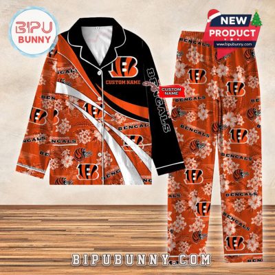 Cincinnati Bengals Football Limited Edition Pajamas Set