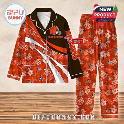 Cleveland Browns Football Limited Edition Pajamas Set