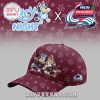 Bluey x Colorado Avalanche cap with hockey characters and team logo!